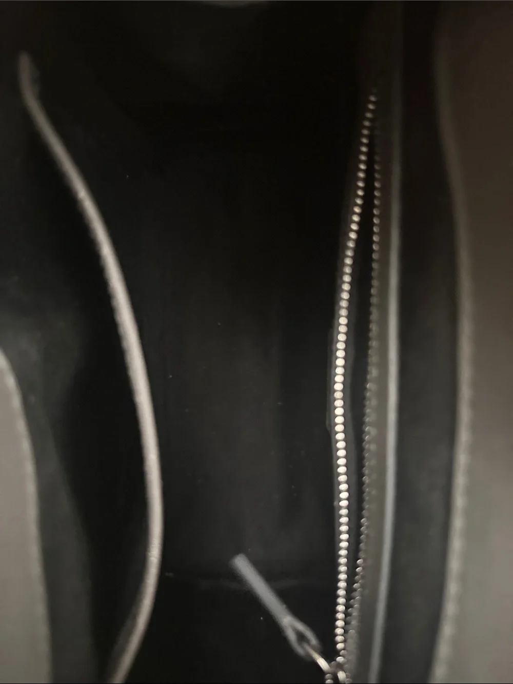 MCM Gray Logo Drawstring Backpack - Picture 3 of 6